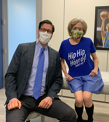 Doing great after a full recovery