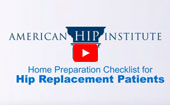 Home Preparation Checklist for Hip Replacement Patients
